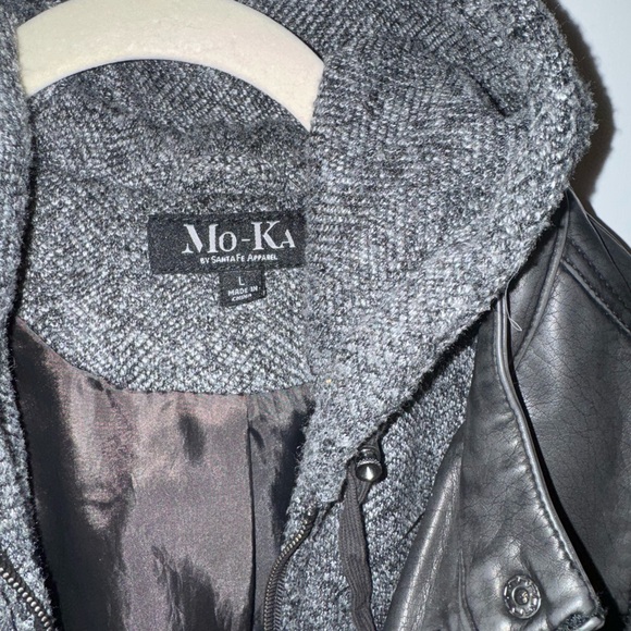 Mo-Ka Black Quilted Women's Leather Jacket - Picture 2 of 4